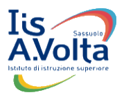 Istituto superiore A. Volta Sassuolo logo